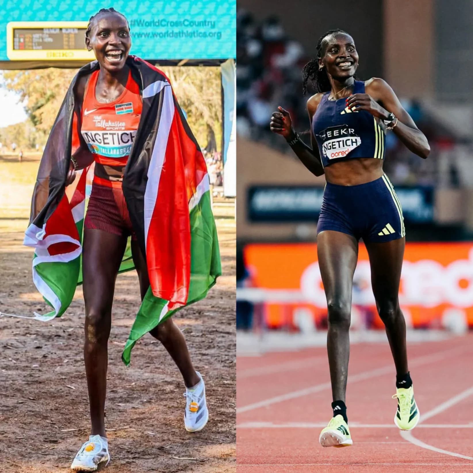 Agnes jebet Ngetich-Kenyan long distance runner