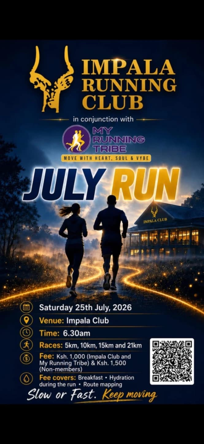 Impala running club-July run