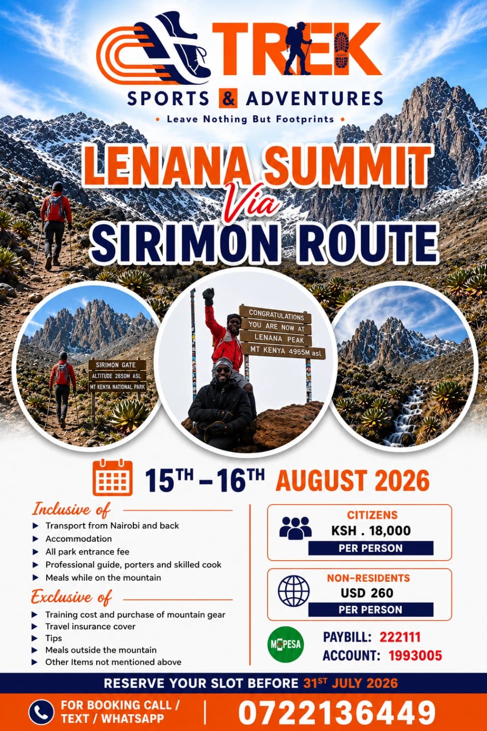 Mt Kenya challenge